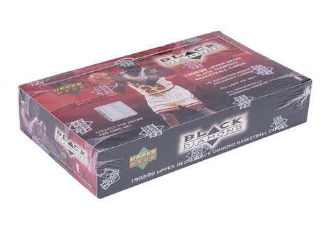 1998-99 Upper Deck Black Diamond Basketball Unopened Hobby Box (30 Packs)